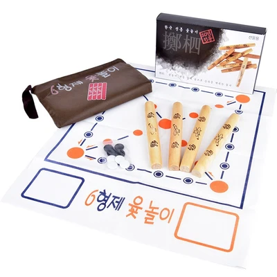 $39.97 • Buy Yut Nori Korean Traditional Brain Board Game Set / Strategic Fun Group Game