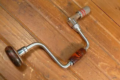 Vintage Craftsman 10 Bit Brace Auger Hand Drill Ratcheting • $22