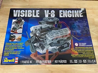 Visible V-8 Engine 1/4 Scale Model By Revell 8885 Level 5 Model Kit • $162.42