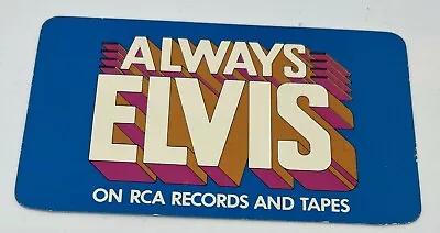 ELVIS PRESLEY 1979 Promotional Wallet Calendar • $5