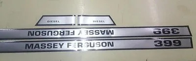 Massey Ferguson 399 Hood Decals • $45