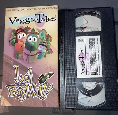 Veggie Tales Josh And The Big Wall! VHS 1997 • $8.99