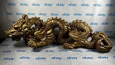 Vintage 1962 Golden Dragon By Universal Statuary Corp 🐉🐲- Chicago - RARE FIND! • $249.99