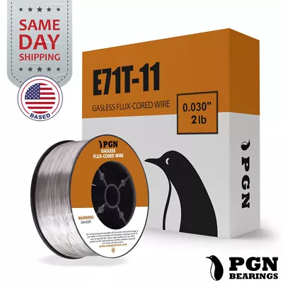 E71T-11 .030  - 2-Lb - Flux Core Welding Wire - Gasless Mild Steel MIG • $14.60