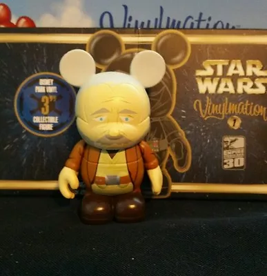 DISNEY Vinylmation 3  Park Set 1 Star Wars Obi Wan Chaser With Box • $10.99