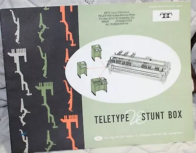 Teletype Model 28 Stunt Box Guide • $20