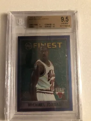 Michael Jordan Topps Finest 1995 Chicago Bulls #229 BGS 9.5 GEM MINT LOW POP 📈 • $1000