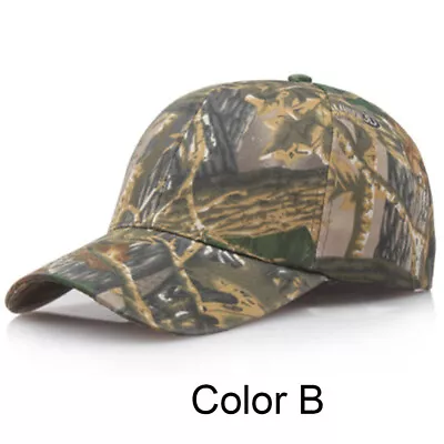 Hunting Camouflage  Fishing Camo Military Tactics Army Sun Hat Men Baseball Cap • £5.04