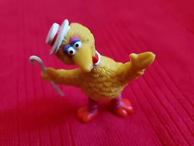 Sesame Street  Pvc   Big Bird Dancer W Top Hat Cane  Cake Topper  Figure • $4.99