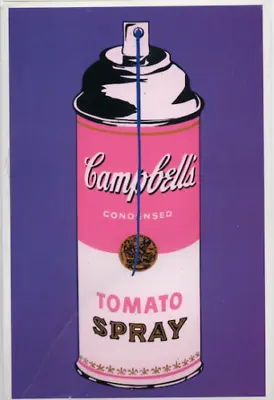 Mr Brainwash Art Card Campbells Spray 2008 Limited Edition Life Beautiful Banksy • $100