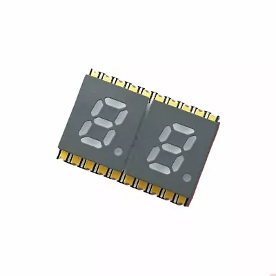 0.2  2 Digit 7-Segment LED Display SMD Surface Mount Common Anode - Blue • $1.95