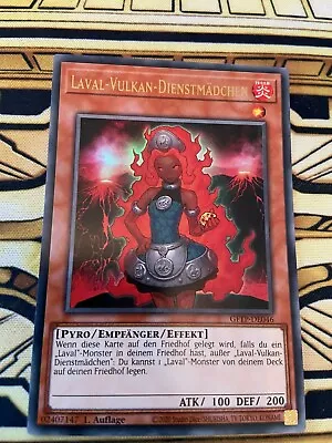 Yugioh Laval Volcano Maid GFTP-DE046 Ultra Rare • $1.07