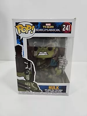 Funko Pop!  Vinyl Marvel Thor  Ragnarok Hulk 241 Box Damage  • £12.99