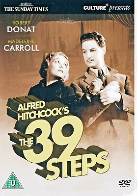 £1.50 • Buy The 39 Steps -  Robert Donat, Madeleine Carroll - Full Film - N/Paper 1935