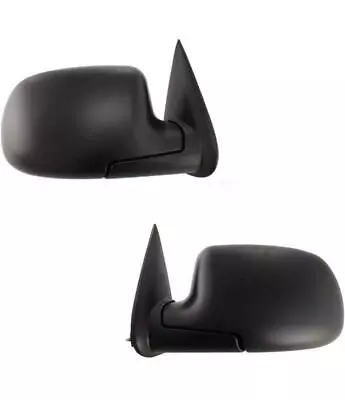 Manual Mirrors For Chevy Silverado Sierra Truck 1999-2006 Pair Textured • $89.95