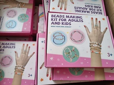 £7.49 • Buy CLEARANCE 4165 Pcs Polymer Clay Beads For Jewellery Making Kit Clay Beads Kit 
