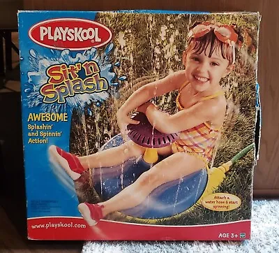 NEW Vintage Playskool Sit N Splash Summer Water Toy Quick Water Hose Hookup  • $59.99