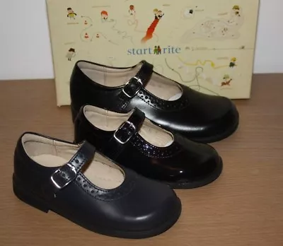 £24.99 • Buy Start-rite Girls Louisa Leather School Formal Shoes Various Sizes & Colours BNIB