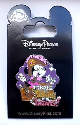 £8.71 • Buy New Disney Minnie Mouse Pirate Bling Is My Thing Pin