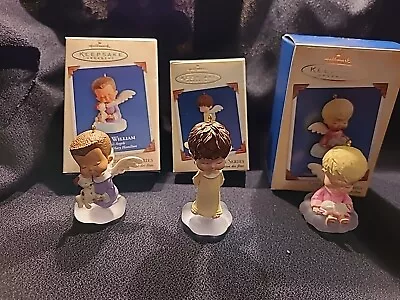 Hallmark Lot Of 3 MARY'S ANGELS Keepsake Ornaments 16  17  18 • $11.99