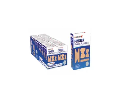 Masterplast Finger Fabric Plasters Assorted Sizes 24 In A Pack (NO BOX) • £2.99