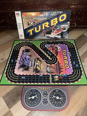 TURBO: Board Game 1981 Milton Bradley 100% COMPLETE Based On Sega Game Vintage • $20