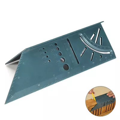 3D Mitre Angle Measuring Gauge Woodworking Scribe Mark Line T-Type Ruler Wood • $11.32