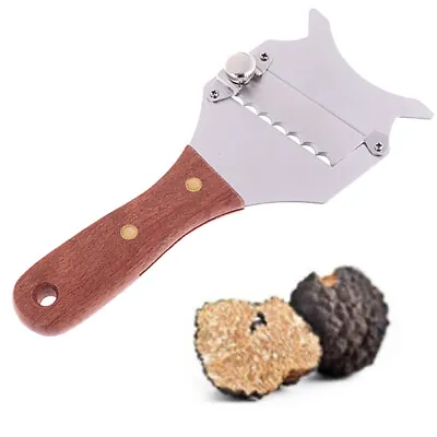 Stainless Steel Truffle Cheese Slicer Adjustable Chocolate Shaver Wavy Blade JY • £7.62