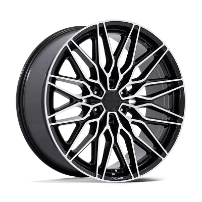 20 Inch Black Wheels Rims Chevy Suburban Tahoe GMC Yukon Niche Calabria 6 Lug • $1660