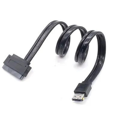 2.5  3.5  HDD Hard Disk Drive SATA 22Pin To USB Combo DUAL Power ESATA Cable Ql • $10.07