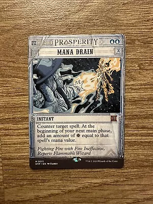 Mana Drain - Outlaws Of Thunder Junction: Breaking News (OTP) Mint • $34