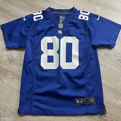 New York Giants #80 Victor Cruz NFL Nike On Field Jersey Kids Boys Size  Medium  • $24.90