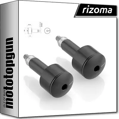 Rizoma Ma533b Couple Bar-end Plugs Ducati Diavel 2014 14 2015 15 • $59.58