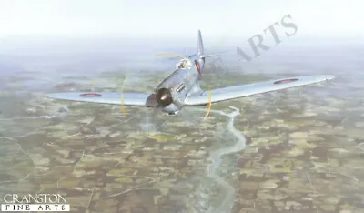  542 Squadron Aviation Art Print  Spitfire Photographic Dambuster Raid Mohne    • £210