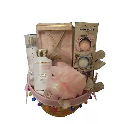Mothers Day Gift Basket Women Fresh Coconut And Cotton • $50