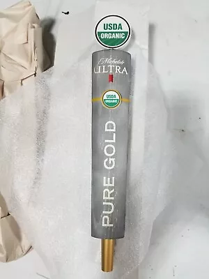 Michelob Ultra Pure Gold USDA Organic 15  Beer Tap Handle - Mancave Display  • $29.95