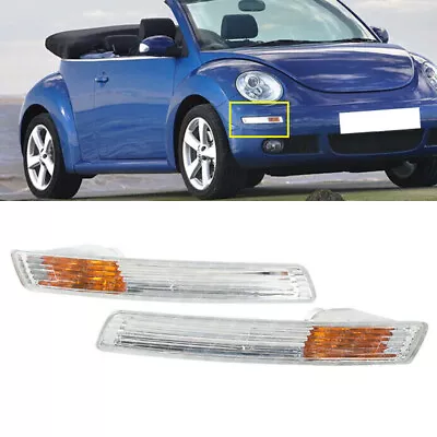 For VW Beetle 2006-2010 Front Bumper Lamp Daytime Running Lamp Turn Signal Light • $31.90