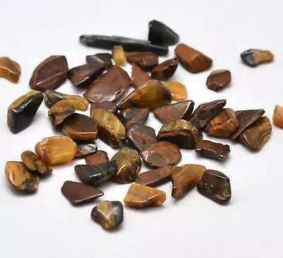 £2.99 • Buy 25gm SMALL NATURAL GEMSTONE CHIP CRYSTAL CHAKRA GEM STONES NO HOLE 3mm -9mm 