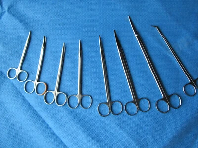 $115 • Buy Lot Of 8 V. Mueller Surgical  Scissors Germany MO1600 RH1634 CH5666 CH2053 Plus