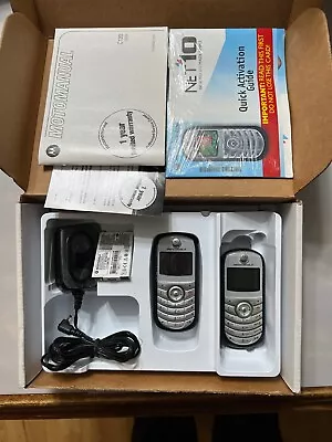 Net10 Motorola C139 Very Rare - For Collectors -NET 10 Network - NEW • $14.99