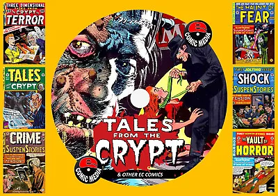 Tales From The Crypt Other EC Comics On PC DVD Rom (CBR Format) • £4.99