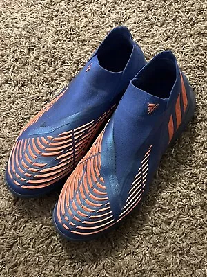 Adidas Predator Edge.1 Turf Football Soccer Cleats Shoes Men’s Size 8.5 EUC! • $49.97