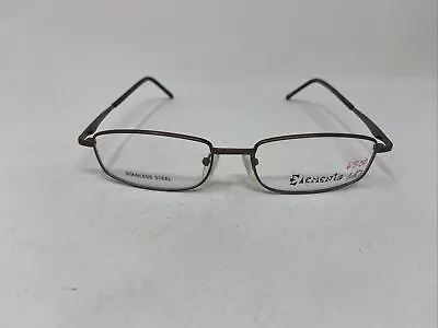 Elements #7 Brown 51/18-140 Flex Hinge Eyeglasses Frame :t55 • $50