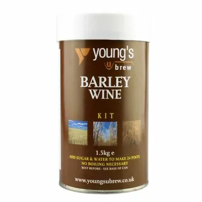 Young's Harvest Barley Wine 24 PINTS Beer Making Ingredients Kit Home Brew  • £21.50