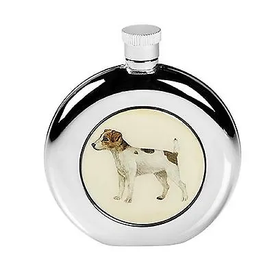 £29.95 • Buy JACK RUSSELL DOG HIP FLASK 5oz STAINLESS STEEL COUNTRY SPORT GIFT BOX SCREW TOP