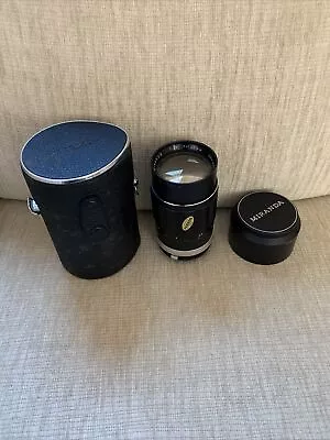 Miranda 35mm F2.8 Auto Lens With Case And Caps  • $55