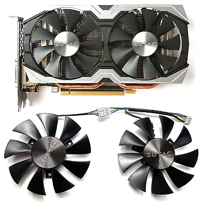 $19.09 • Buy Cooling Fan Graphics Card Cooling For ZOTAC GeForce GTX 1060 6GB AMP!