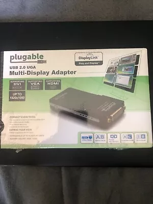 Plugable USB 2.0 UGA Multi-Display Adapter • $24.99