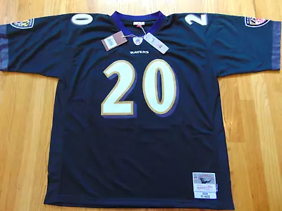 Mitchell & Ness Nfl Baltimore Ravens Ed Reed Alt Black 2004 Legacy Jersey 52 2xl • $148.79