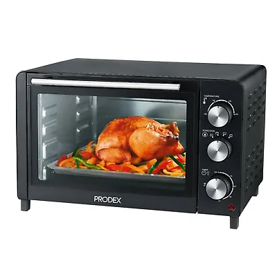 Tabletop Mini Oven 1500W  23 Litre Black Prodex PX7023B **Damaged Box** • £46.99